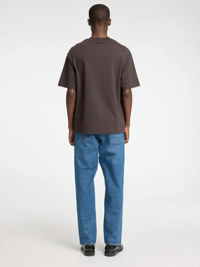 printet_tshirt_med_rund_h_4.webp T-shirts>SELECTED PRINTET T-SHIRT MED RUND HALS Brown