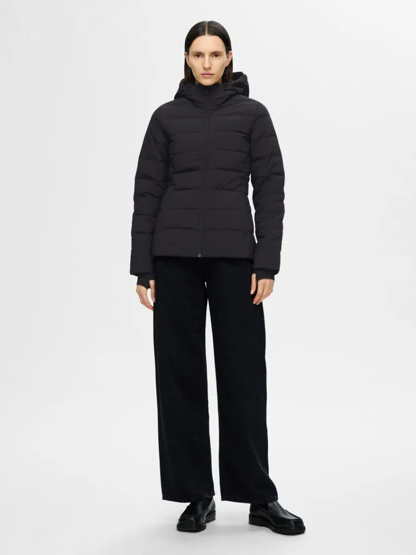 redown_kort_jakke_1.webp Overtøj>SELECTED RE:DOWN® KORT JAKKE Black