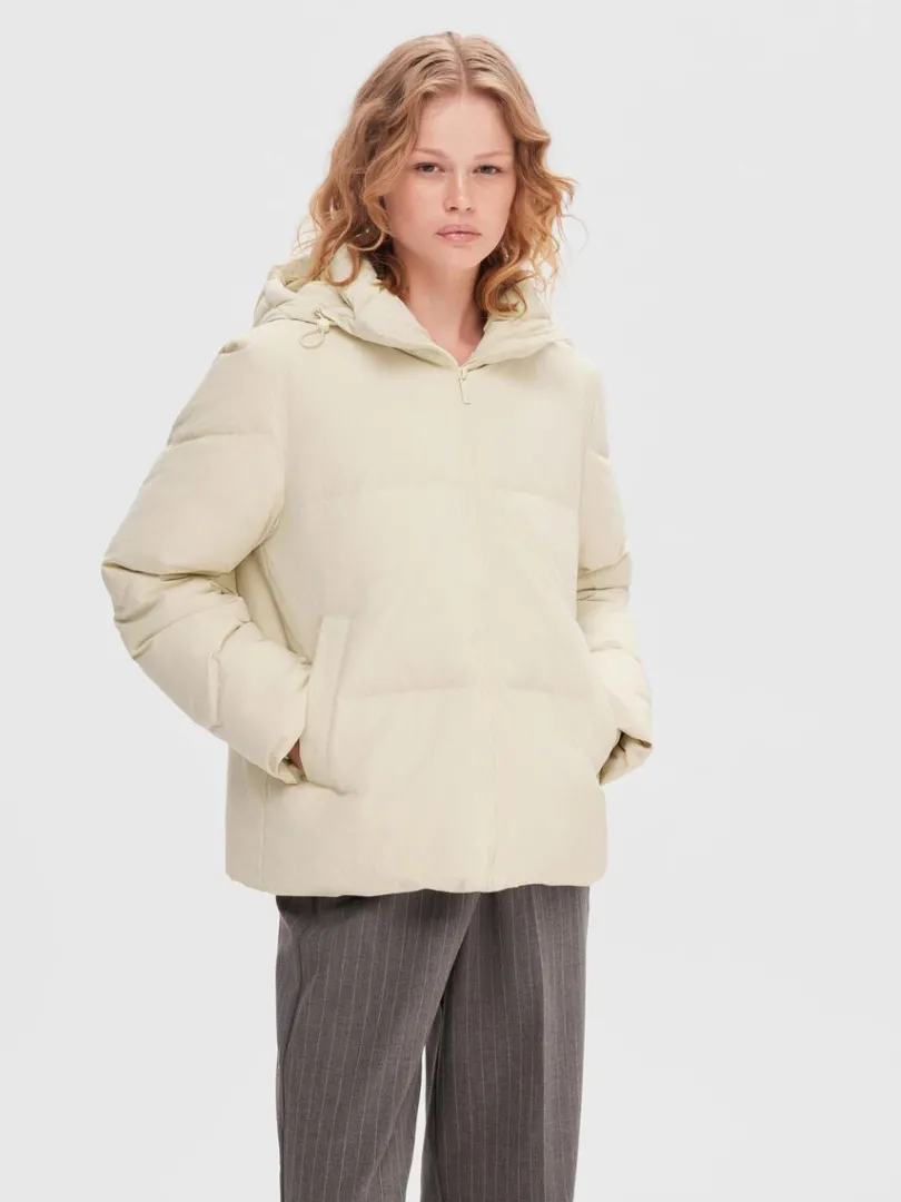 redown_pufferjakke_2.webp Overtøj>SELECTED RE:DOWN® PUFFERJAKKE Beige