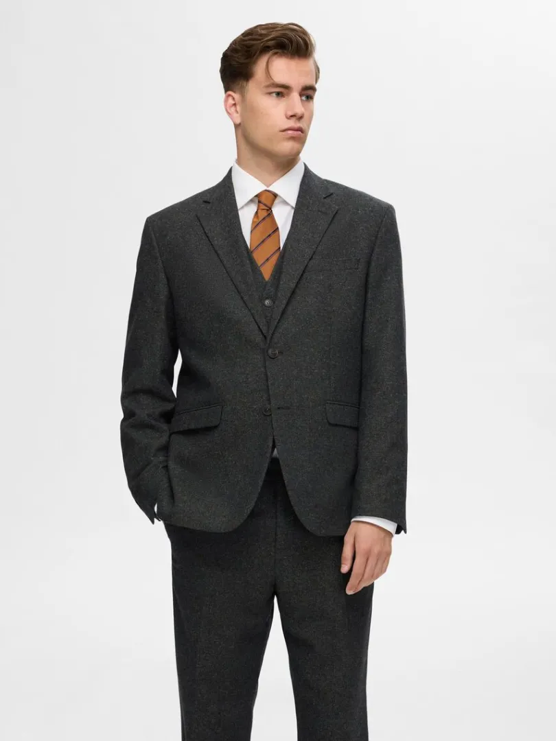 regular_fit_blazer_0-1.webp Jakkesæt & Blazers>SELECTED REGULAR FIT BLAZER Green