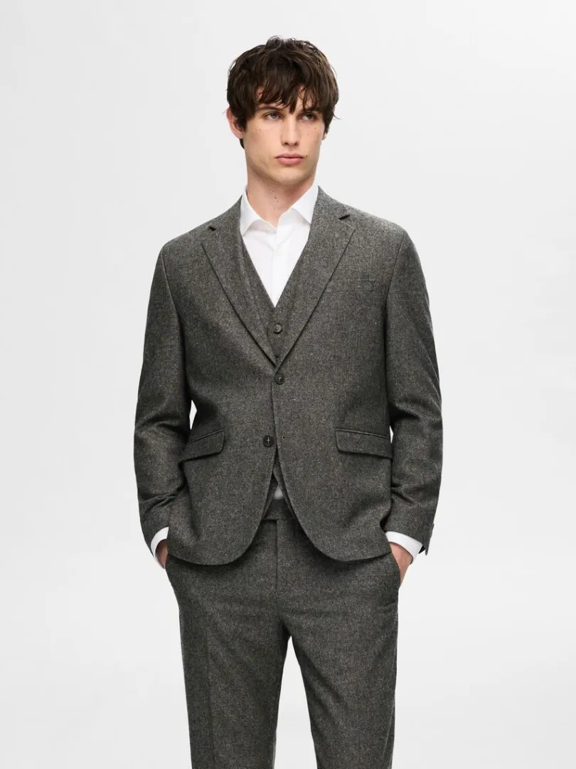 regular_fit_blazer_0.webp Jakkesæt & Blazers>SELECTED REGULAR FIT BLAZER Grey