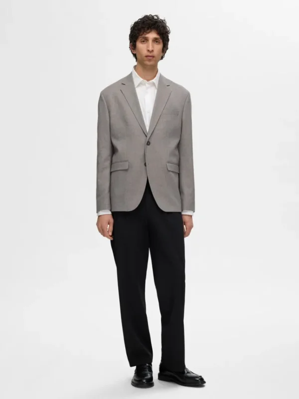 Jakkesæt & Blazers>SELECTED REGULAR FIT BLAZER Beige