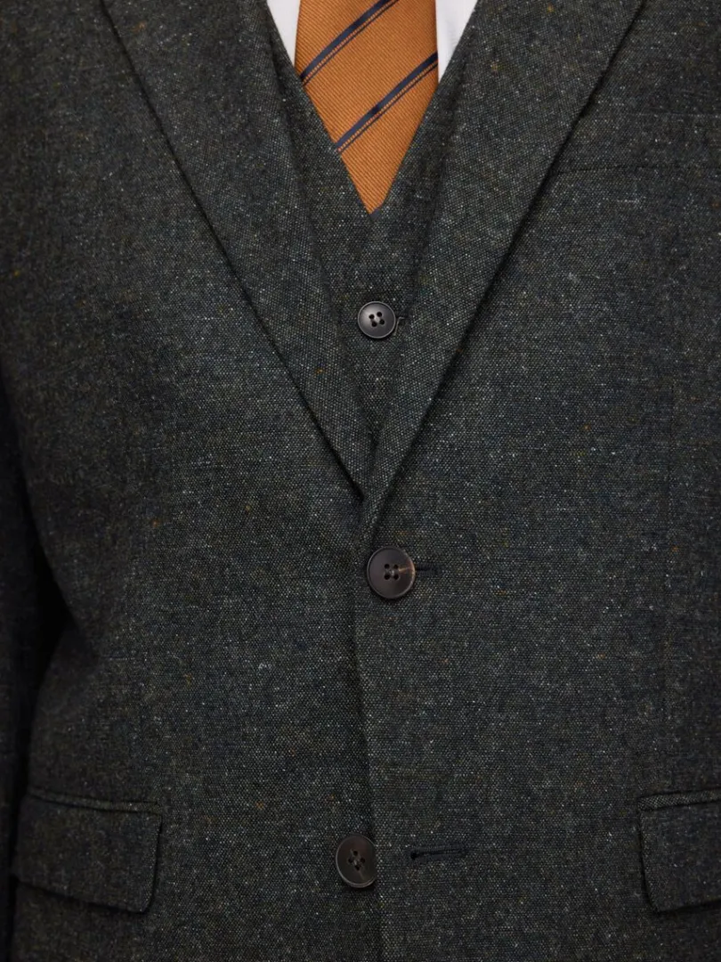 regular_fit_blazer_3-1.webp Jakkesæt & Blazers>SELECTED REGULAR FIT BLAZER Green