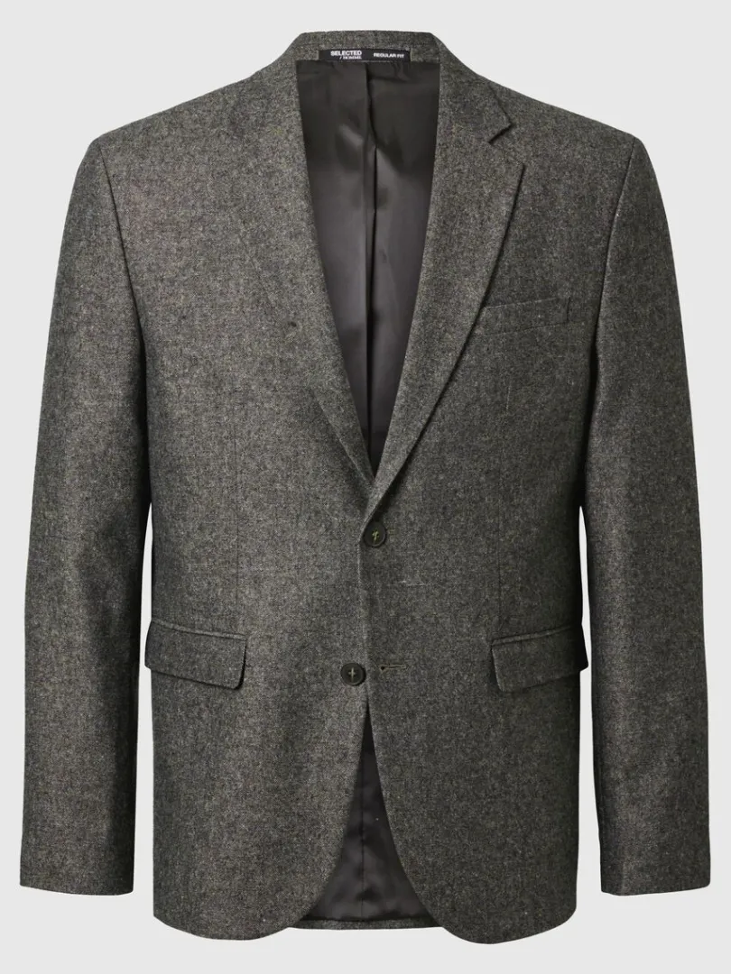 regular_fit_blazer_4.webp Jakkesæt & Blazers>SELECTED REGULAR FIT BLAZER Grey