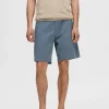 Shorts>SELECTED REGULAR FIT FLEX SHORTS Blue