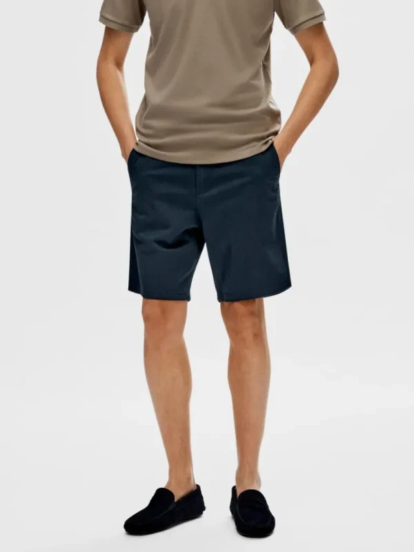 Shorts>SELECTED REGULAR FIT FLEX SHORTS Blue