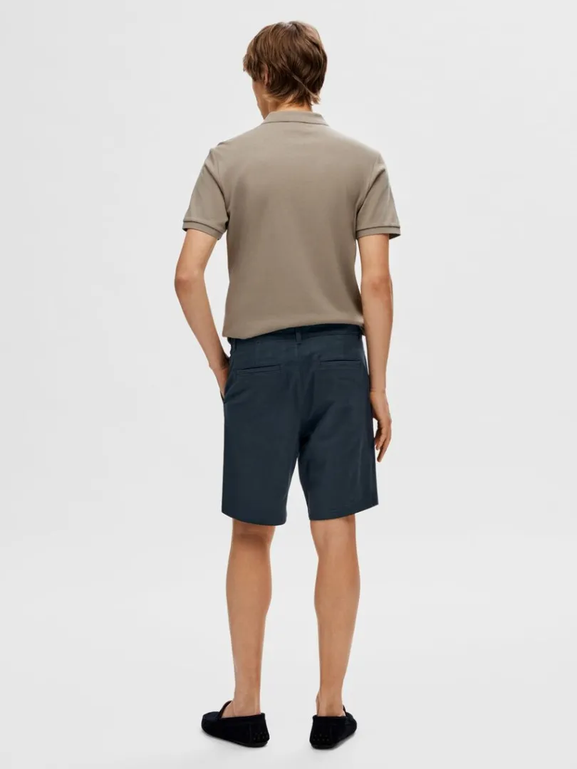 regular_fit_flex_shorts_1-6.webp Shorts>SELECTED REGULAR FIT FLEX SHORTS Blue