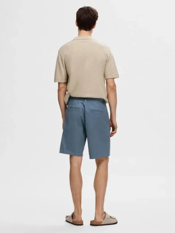 Shorts>SELECTED REGULAR FIT FLEX SHORTS Blue