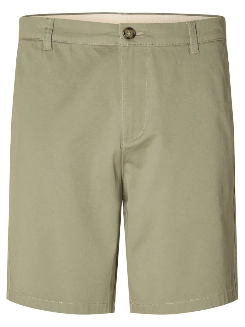 regular_fit_flex_shorts_3-4.webp Shorts>SELECTED REGULAR FIT FLEX SHORTS Green