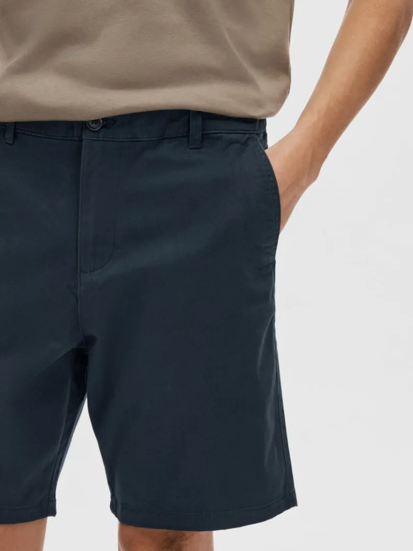 regular_fit_flex_shorts_5-4.webp Shorts>SELECTED REGULAR FIT FLEX SHORTS Blue