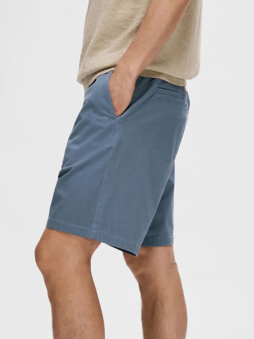 regular_fit_flex_shorts_5-5.webp Shorts>SELECTED REGULAR FIT FLEX SHORTS Blue