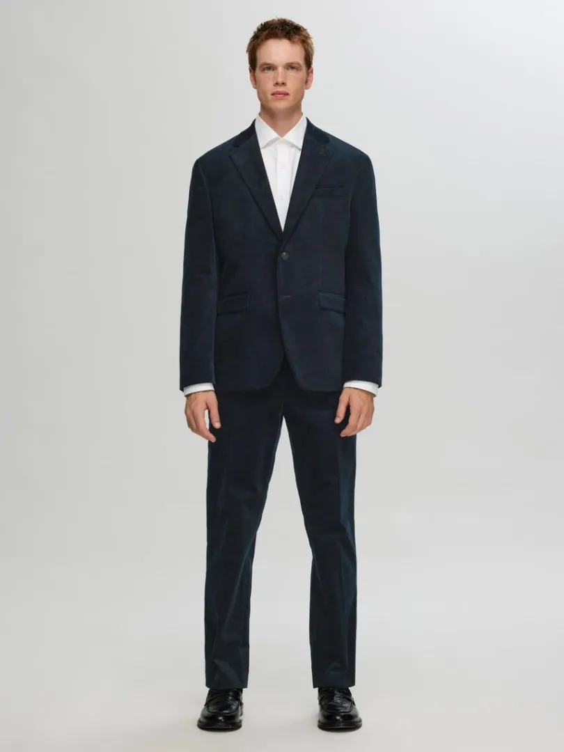 regular_fit_fljl_blazer_1.webp Jakkesæt & Blazers>SELECTED REGULAR FIT FLØJL BLAZER Blue