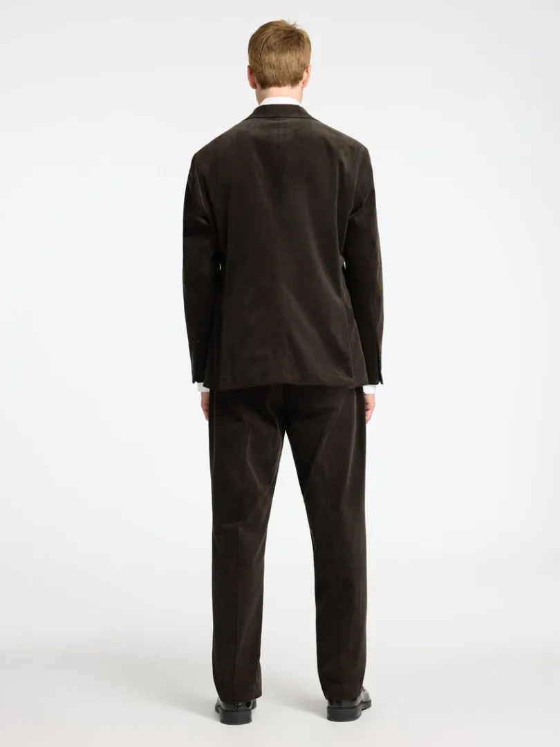 regular_fit_fljl_blazer_5-1.webp Jakkesæt & Blazers>SELECTED REGULAR FIT FLØJL BLAZER Brown