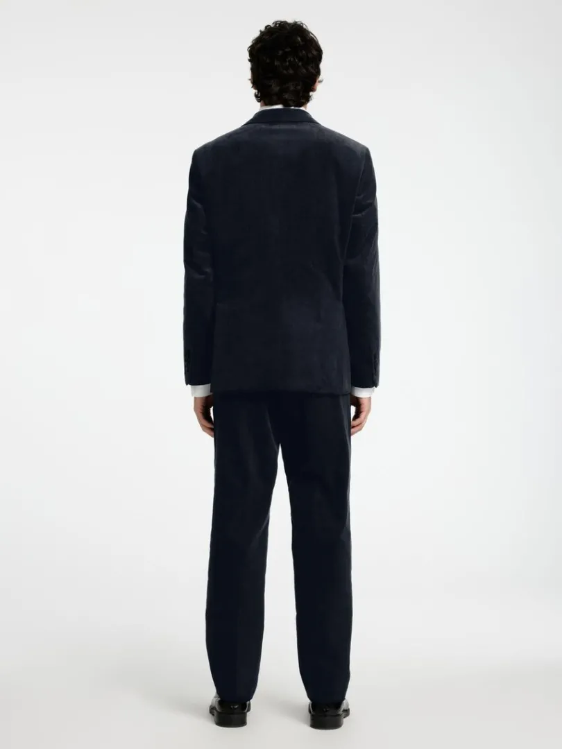 regular_fit_fljl_dobbeltr_5.webp Jakkesæt & Blazers>SELECTED REGULAR FIT FLØJL DOBBELTRADET BLAZER Blue