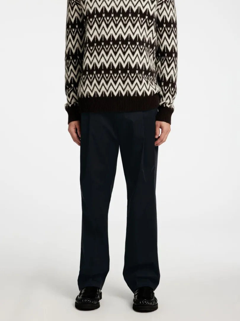 regular_fit_fljlsbukser_0-1.webp Bukser | Jakkesæt & Blazers>SELECTED REGULAR FIT FLØJLSBUKSER Blue