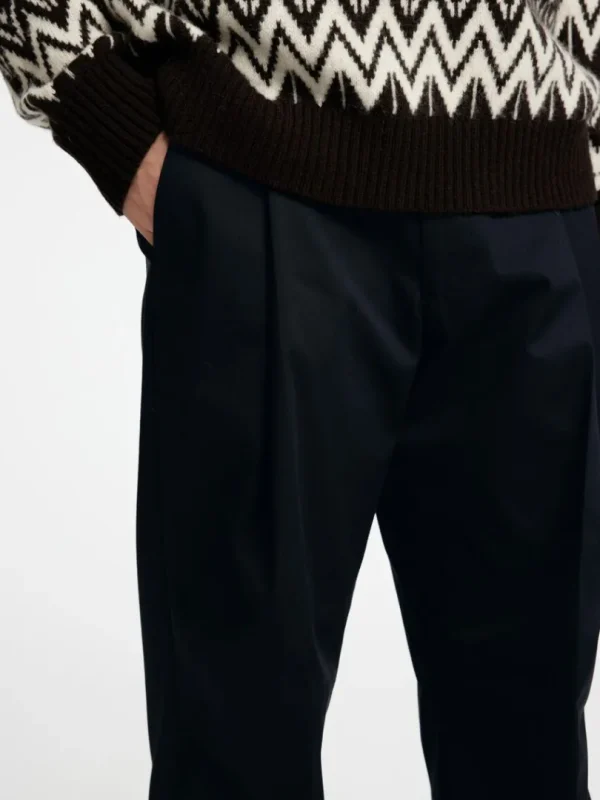 Bukser | Jakkesæt & Blazers>SELECTED REGULAR FIT FLØJLSBUKSER Blue