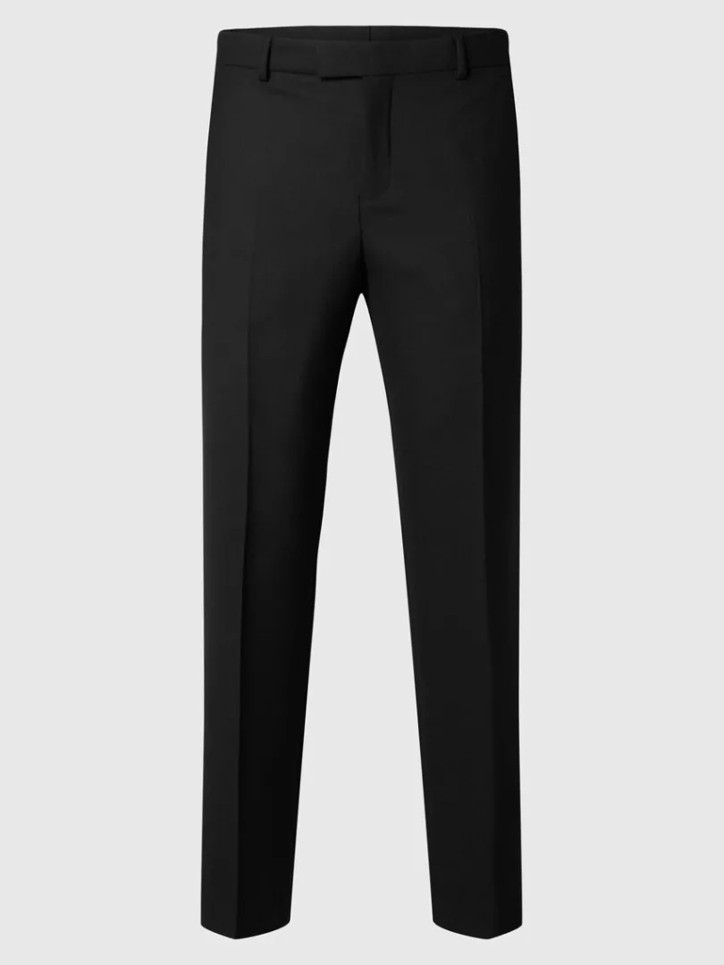 regular_fit_habitbukser_3.webp Bukser | Jakkesæt & Blazers>SELECTED REGULAR FIT HABITBUKSER Black