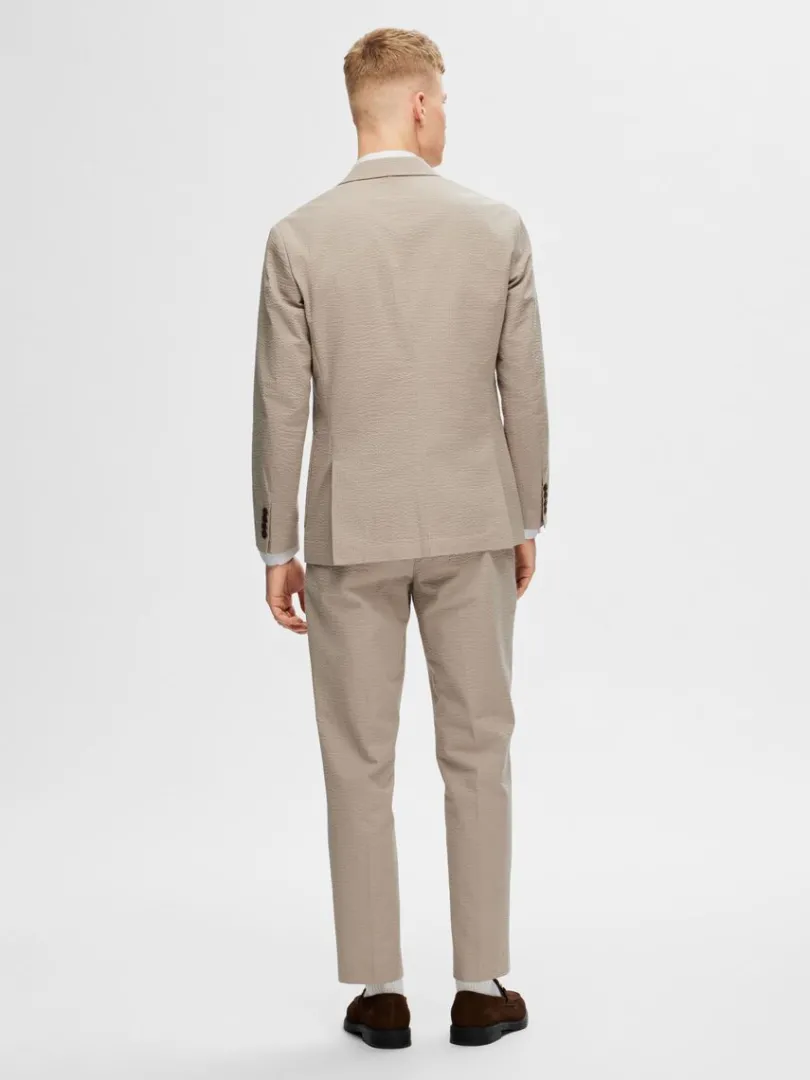 regular_fit_seersucker_bl_5.webp Jakkesæt & Blazers>SELECTED REGULAR FIT SEERSUCKER BLAZER Beige
