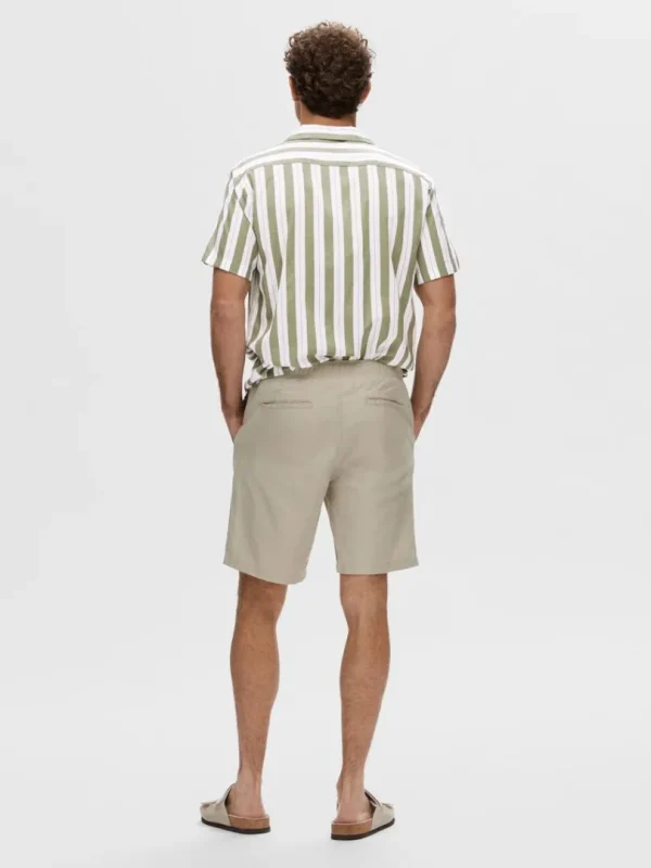 Shorts>SELECTED REGULAR PASFORM SHORTS Beige