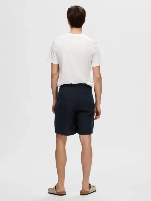 Shorts>SELECTED REGULAR PASFORM SHORTS Blue