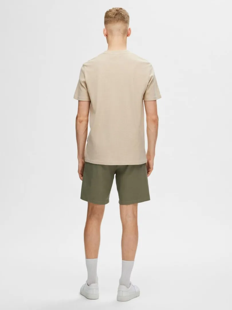 regular_pasform_tshirt_4.webp T-shirts>SELECTED REGULAR PASFORM T-SHIRT Beige
