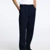 Bukser>SELECTED 190 REGULAR TAPERED FIT BUKSER Blue