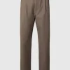 Bukser>SELECTED 190 REGULAR TAPERED FIT BUKSER Brown