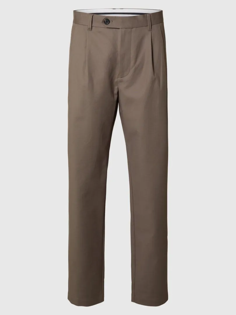 regular_tapered_fit_buks_0.webp Bukser>SELECTED 190 REGULAR TAPERED FIT BUKSER Brown