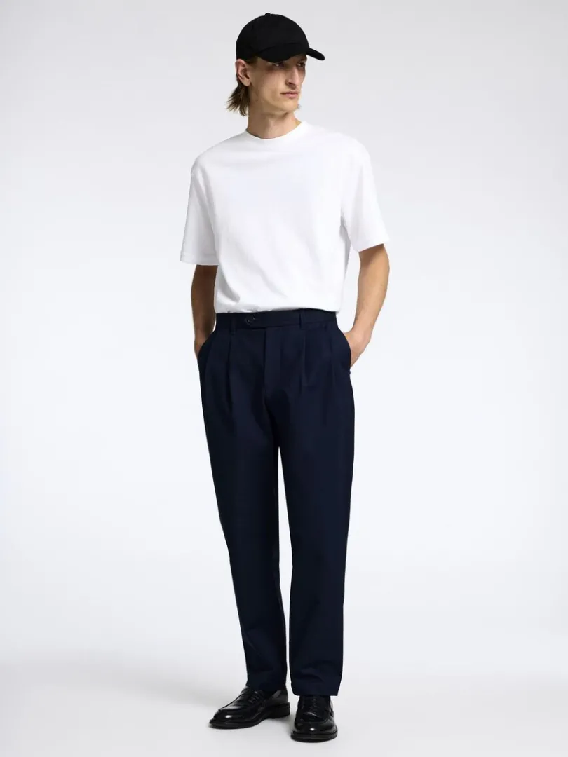 regular_tapered_fit_buks_3.webp Bukser>SELECTED 190 REGULAR TAPERED FIT BUKSER Blue