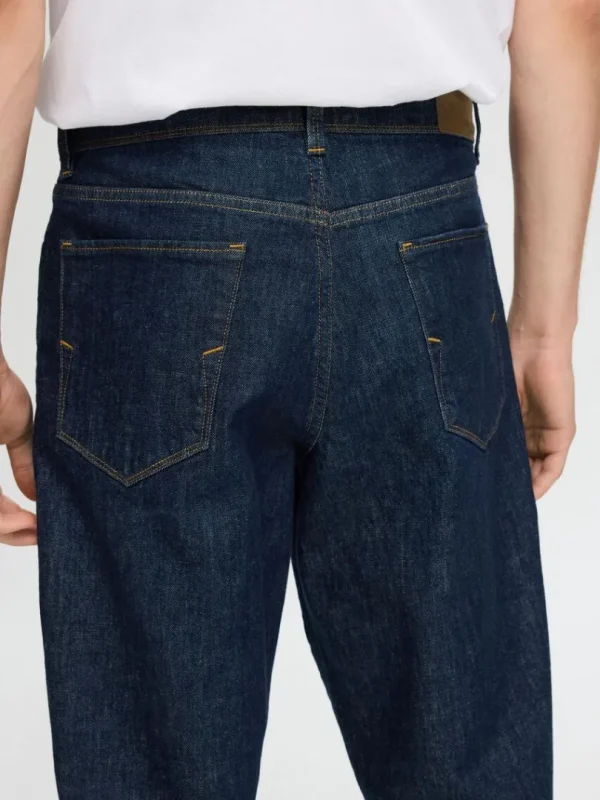 Jeans>SELECTED 190 REGULAR TAPERED-FIT JEANS Blue