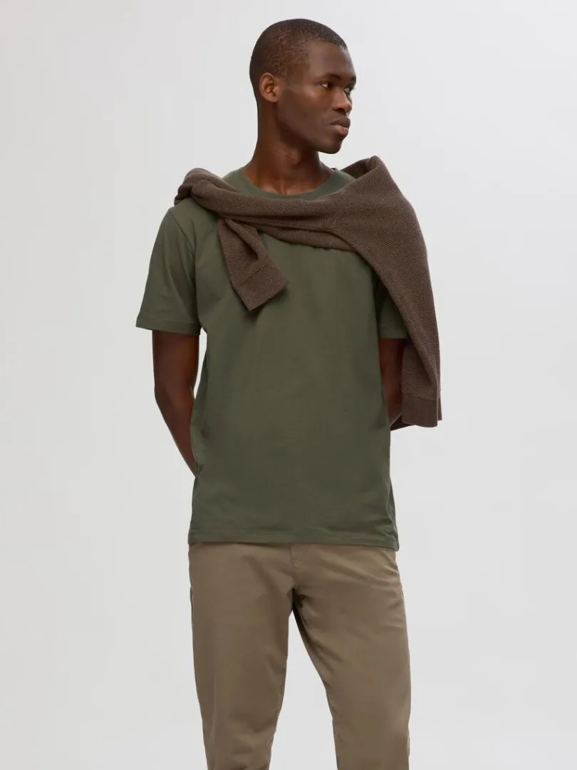 regular_tshirt_0-7.webp T-shirts>SELECTED REGULAR T-SHIRT Green