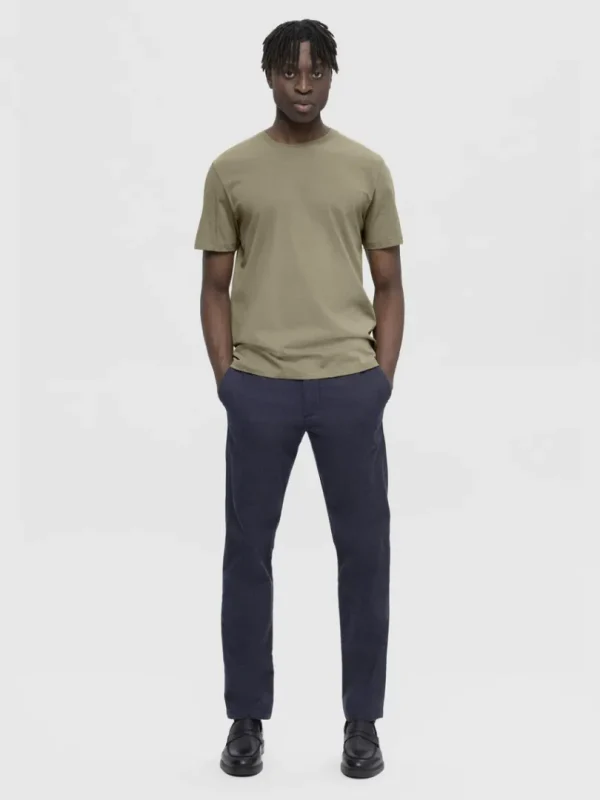T-shirts>SELECTED REGULAR T-SHIRT Green