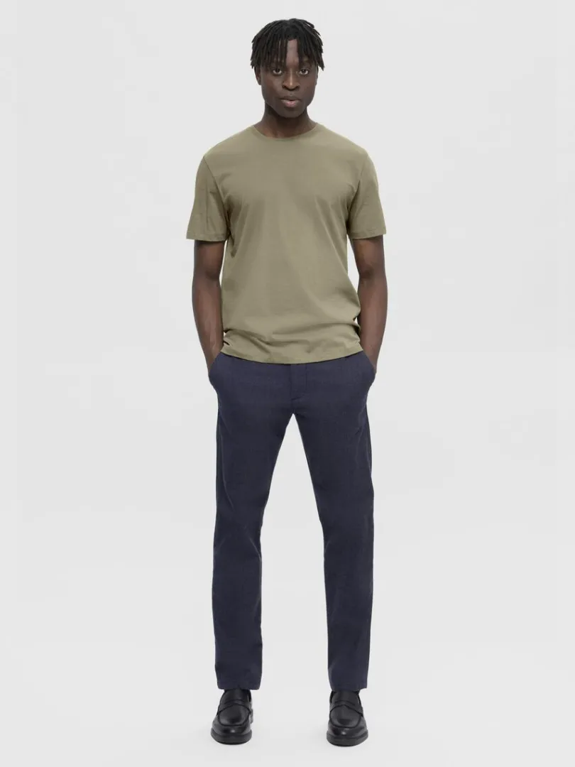 regular_tshirt_1-1.webp T-shirts>SELECTED REGULAR T-SHIRT Green