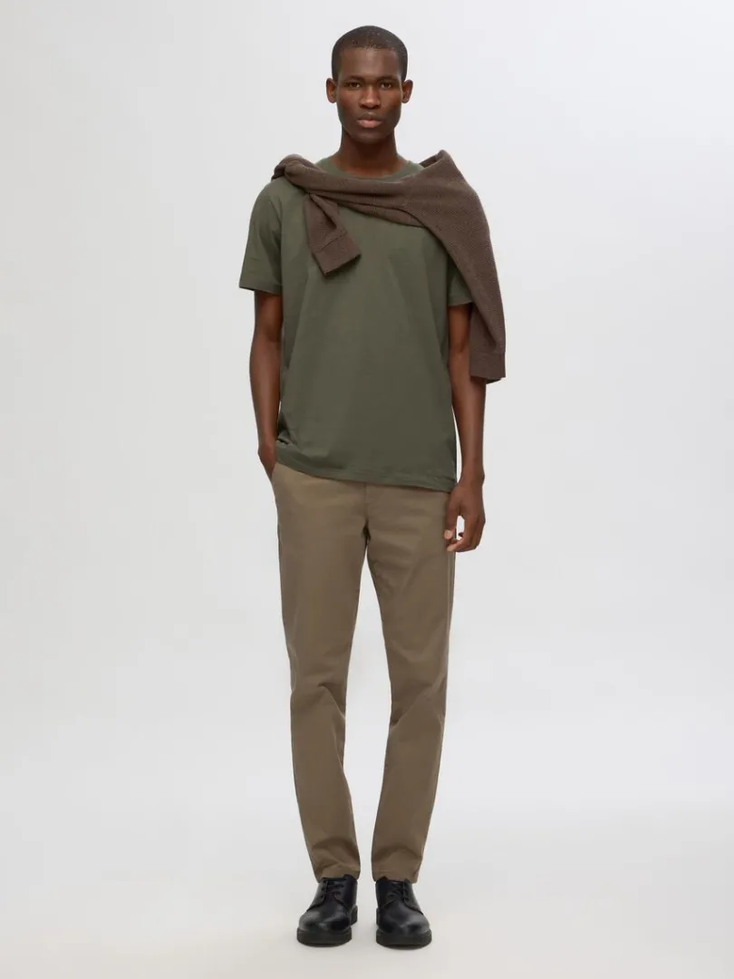 regular_tshirt_1-7.webp T-shirts>SELECTED REGULAR T-SHIRT Green