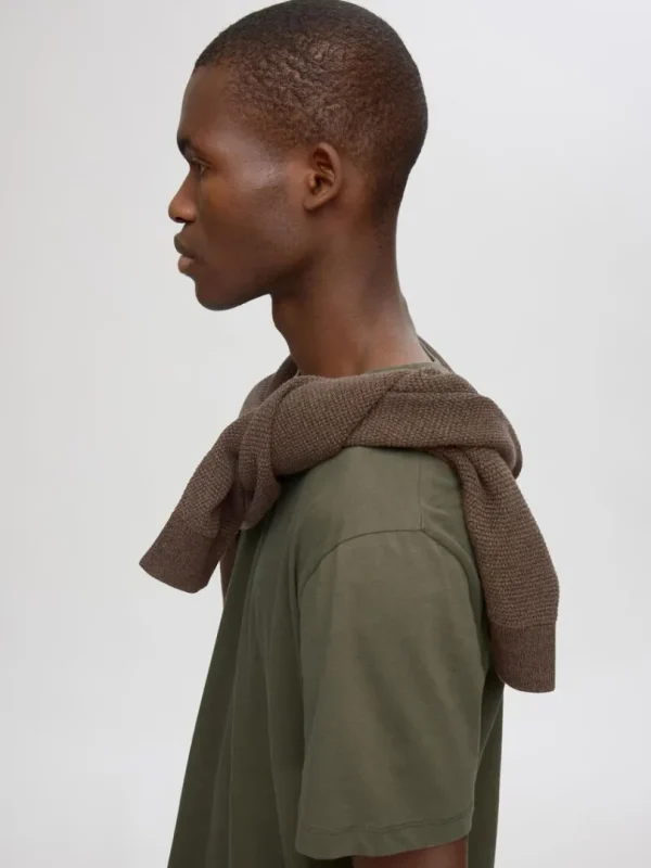 T-shirts>SELECTED REGULAR T-SHIRT Green