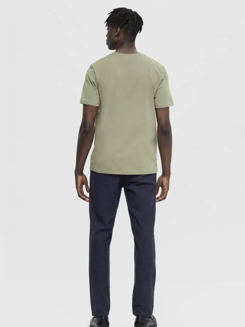 regular_tshirt_4-1.webp T-shirts>SELECTED REGULAR T-SHIRT Green