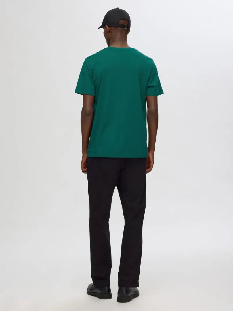 regular_tshirt_4-8.webp T-shirts>SELECTED REGULAR T-SHIRT Green