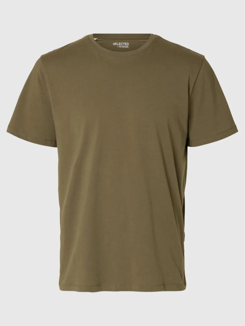 regular_tshirt_5-7.webp T-shirts>SELECTED REGULAR T-SHIRT Green