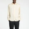 Skjorter>SELECTED RELAXED FIT SATINSKJORTE Beige