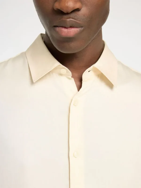 Skjorter>SELECTED RELAXED FIT SATINSKJORTE Beige