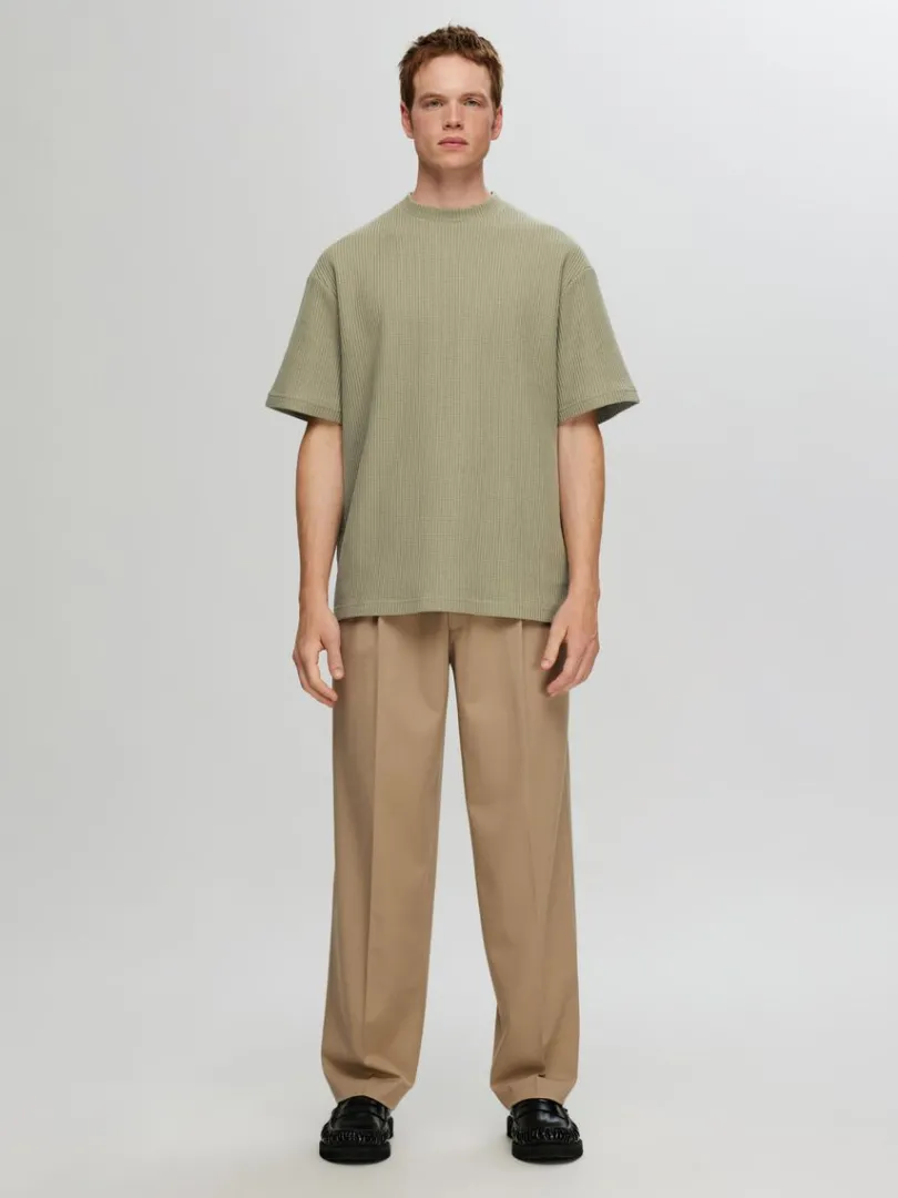 relaxed_fit_vaflet_tshirt_1-1.webp T-shirts>SELECTED RELAXED FIT VAFLET T-SHIRT Green