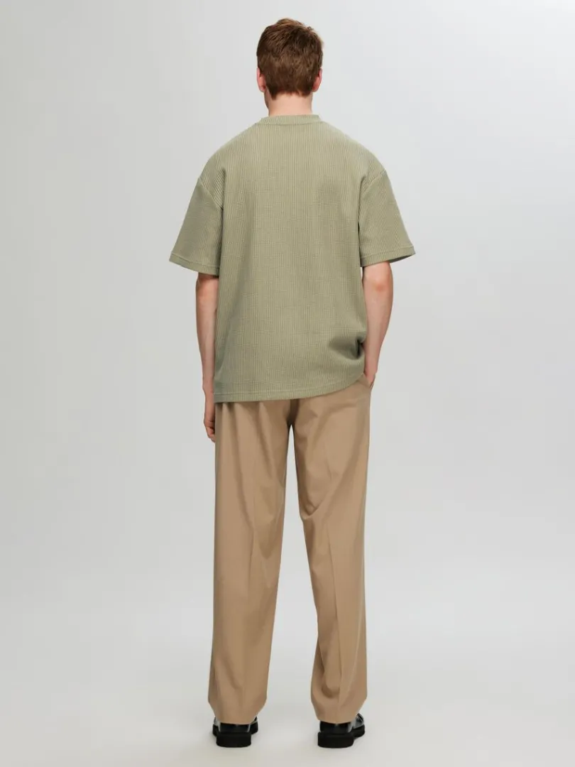 relaxed_fit_vaflet_tshirt_4-1.webp T-shirts>SELECTED RELAXED FIT VAFLET T-SHIRT Green