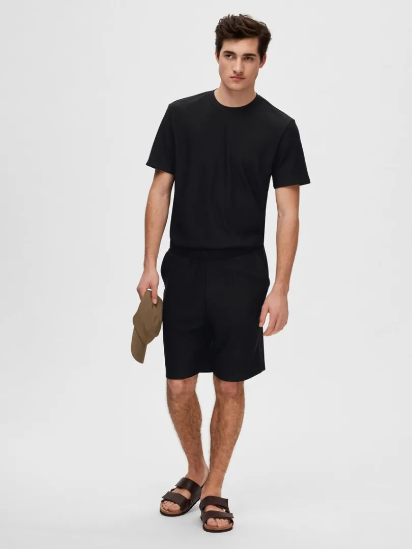 ribbede_shorts_2-2.webp Shorts>SELECTED RIBBEDE SHORTS Black