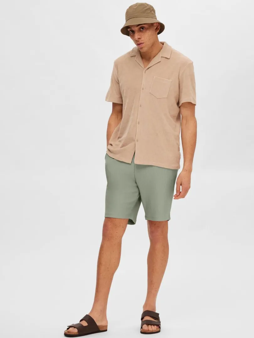 ribbede_shorts_3-3.webp Shorts>SELECTED RIBBEDE SHORTS Green