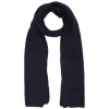 Accessories>SELECTED RIBBET HALSTØRKLÆDE Blue