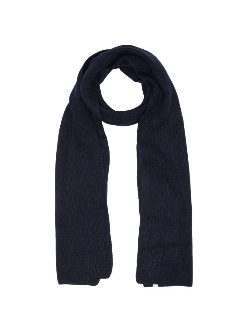 ribbet_halstrklde_0-19.webp Accessories>SELECTED RIBBET HALSTØRKLÆDE Blue