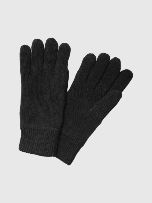 Accessories>SELECTED RIBBET HANDSKER Black