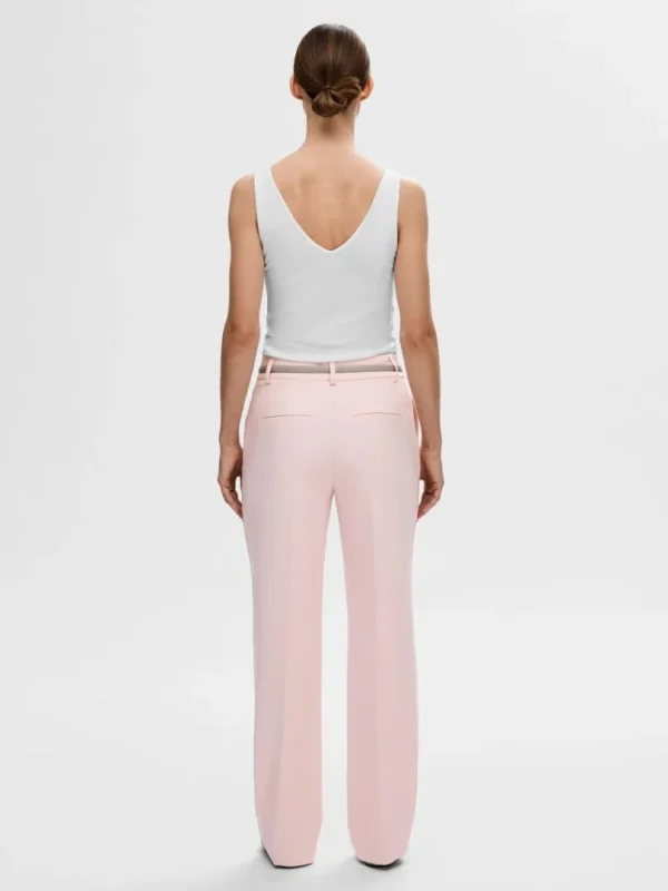 Toppe Og Bluser>SELECTED RIBBET TANKTOP White