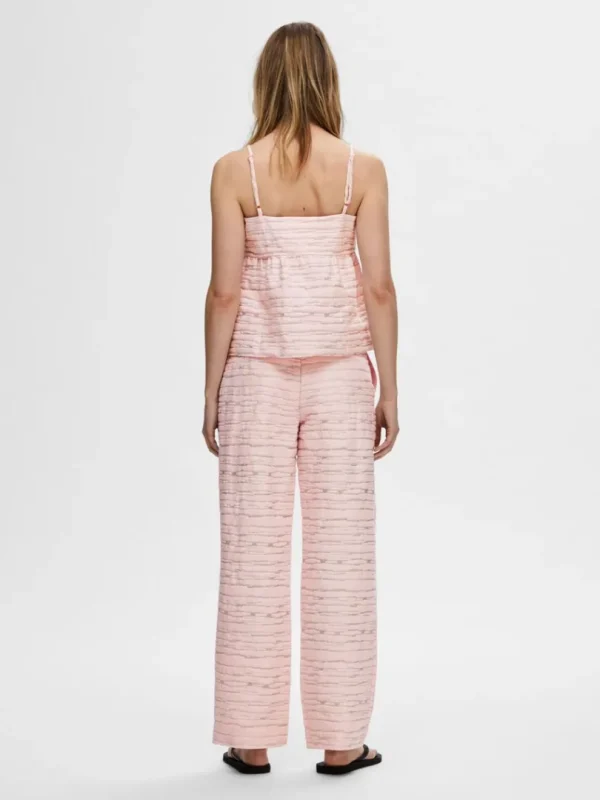 Toppe Og Bluser>SELECTED ÆRMELØS TOP Pink