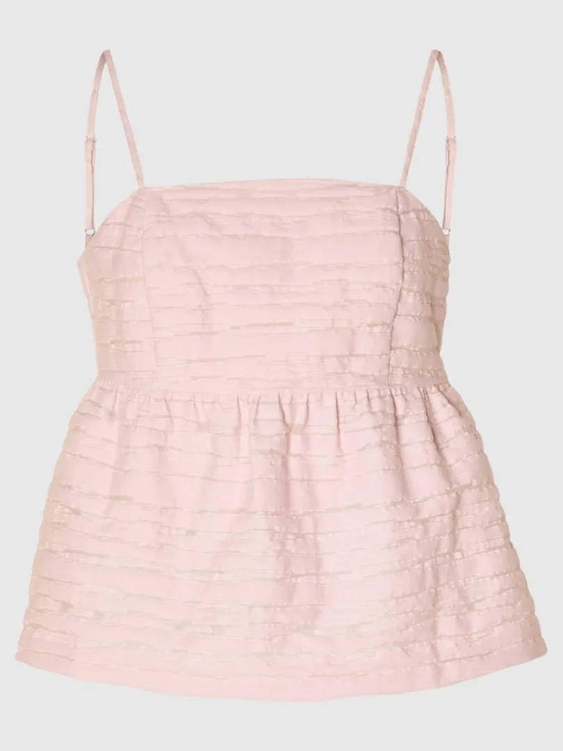 rmels_top_2.webp Toppe Og Bluser>SELECTED ÆRMELØS TOP Pink
